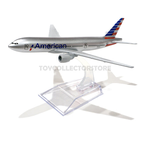 American Airline airplane model toy diecast Jet Boeing 777 aircraft